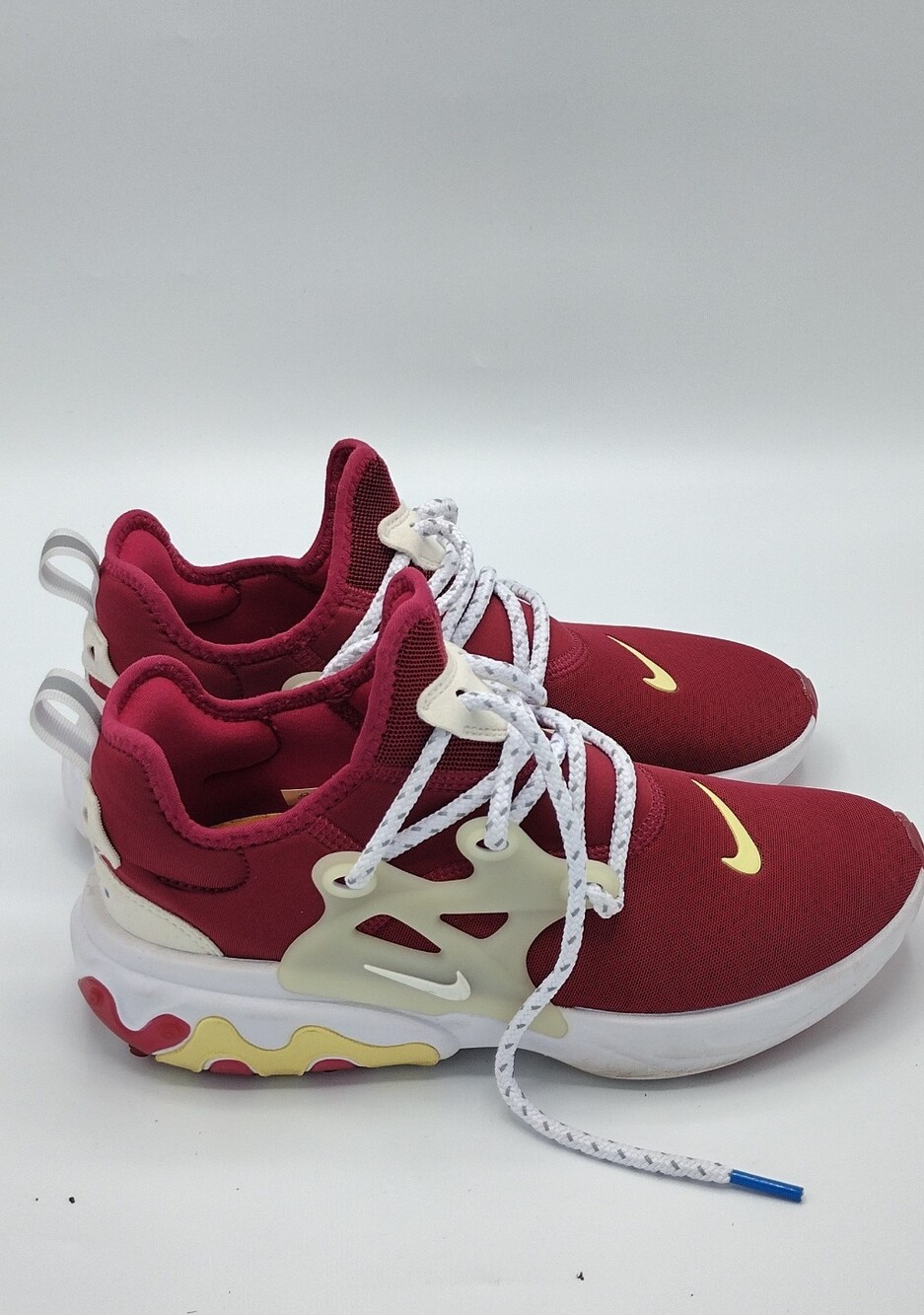 Nike React Presto Noble Red CD9015-600 Women's Sneaker - Size 7.5 Excellent